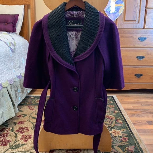 *NWOT* Guess Cape Coat - Picture 2 of 10